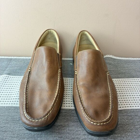 Sperry Top-Sider Mens Gold Boothbay Collection Brown Leather Loafer Size 11.5 main image 5